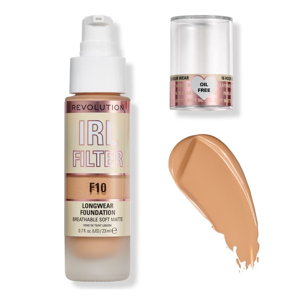 IRL Filter Longwear Revolution F10 Vegan Foundation New Sealed Unopened